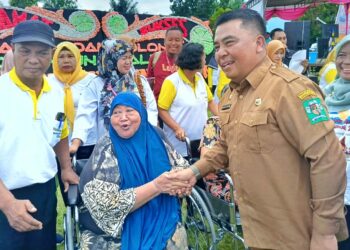 Giat Haroan Bolon di Kecamatan Pematang Bandar Dirangkai Dengan Silahturahmi Antara Pemkab Simalungun Dengan Masyarakat.