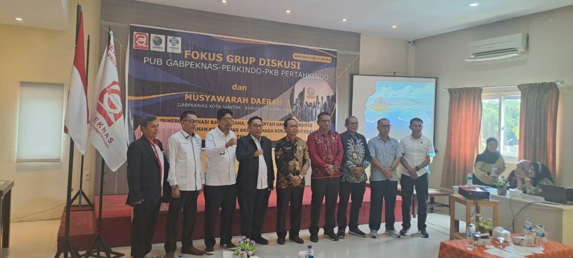 Polres Pematangsiantar Hadiri FGD & Musda Gabpeknas Siantar - Simalungun.