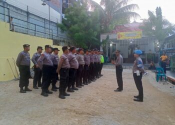Hari Ke 2 Pawai Maha Puja Tiruvila, Polsek Siantar Selatan Lakukan Pengamanan.