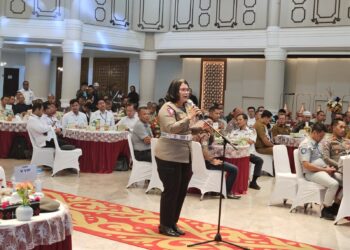 Kasat Lantas Polres Pematangsiantar Ikuti Rapat Koordinasi Kesiapan PON Ke - XXI Aceh - Sumut Tahun 2024.