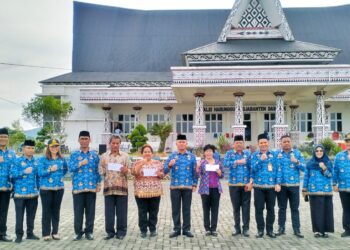 Upacara HKN Di Simalungun Dirangkai Dengan Bulan Sadar Pajak & Pemberian Tali Asih Kepada ASN Pensiun.