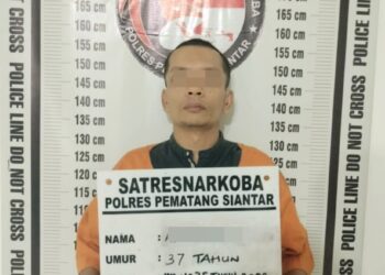 Polres Pematangsiantar Tangkap Residivis Miliki Sabu Dirumahnya.