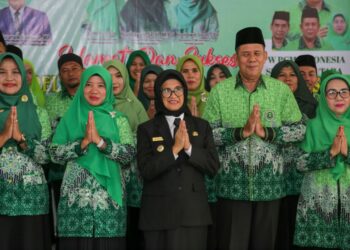 Wali Kota dr. Susanti Dewayani SpA Hadiri Pelantikan Perkumpulan Guru Madrasah (PGM) Kota Pematangsiantar.