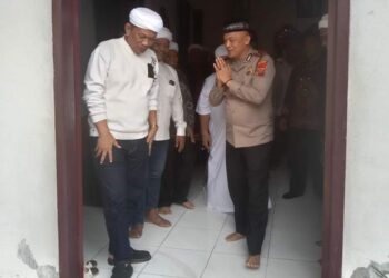 Kapolsek Perdagangan Gelar Silaturrahmi Dengan Pimpinan Tariqat Naqsabandiyah Untuk Jaga Keamanan Wilayah.
