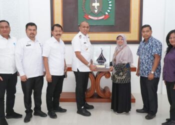 Pj. Bupati Langkat Faisal Hasrimy Dukung Kolaborasi Dengan Balai Diklat Industri Medan Untuk Meningkatkan Kesejahteraan Masyarakat.