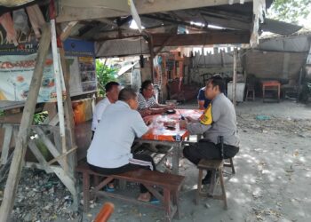 Jauhi Narkoba, Bhabinkamtibmas Polsek Siantar Barat Laksanakan Sambang Kampung Bebas Dari Narkoba.