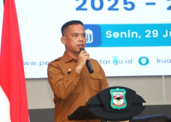 Sekretaris Daerah Junaedi A Sitanggang SSTP, MSi.