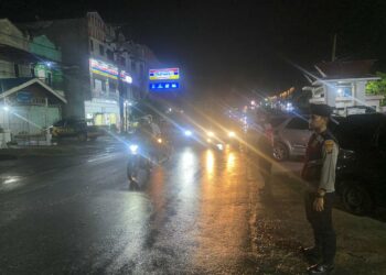 Patroli Perintis Presisi Sat Samapta Polres Simalungun Ciptakan Situasi Kondusif.