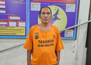 Polsek Tanah Jawa Resor Simalungun Tangkap Pelaku Judi Kim Hongkong di Warung Tuak.