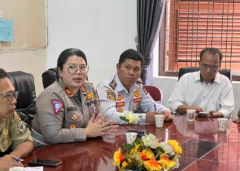 Kesiapan Balap Sepeda (Road Race) Pon Ke XXI, Polres Pematangsiantar Ikuti Rakor.