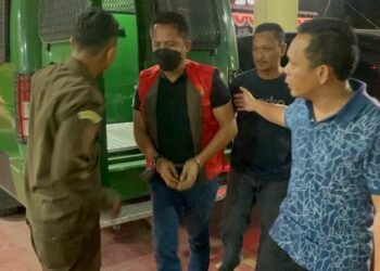 Tim Intel Kajari Binjai Berhasil Tangkap DPO Kasus CCTV Dishub Binjai.