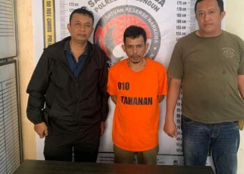 Polsek Bangun Resor Simalungun Tangkap Kempes, Pengedar Sabu di Warung Kopi.