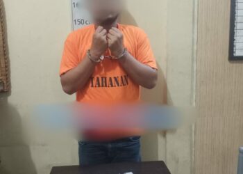 Satres Narkoba Polres Langkat Amankan Pengedar Sabu.