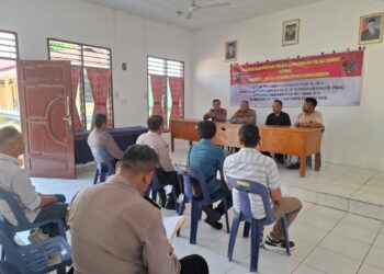 Polsek Tanah Jawa Gelar Apel Kesiapan dan Gaktiblin Untuk Tingkatkan Disiplin & Kesiapan Operasional.