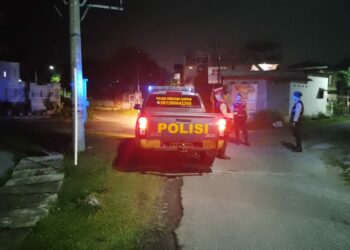 Antisipasi Terjadinya Tindak Pidana , Polres Pematangsiantar Blue Light Patrol Hingga Dini Hari.