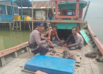 Sat Polairud Polres Langkat Gelar Tatap Muka & Pengawasan Dengan Nelayan Jelang Pilkada 2024.