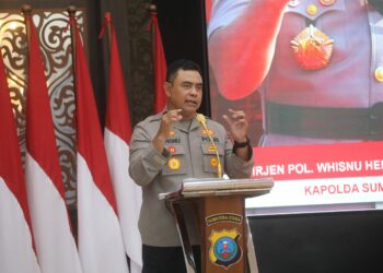 Kapolda Sumut, Irjen Pol Whisnu Hermawan Februanto.