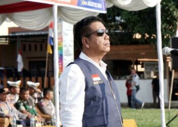 Pimpin Apel Bulan Marharoan Bolon Keselamatan Berlalulintas, Bupati Simalungun Himbau Masyarakat Agar Tidak Ugal - Ugalan Saat Berkendaraan.