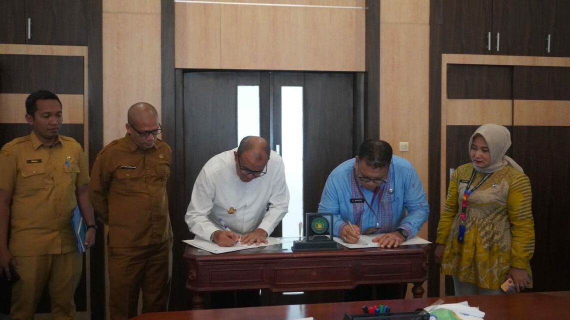 Pj. Bupati Langkat Faisal Hasrimy : MoU Bersama BNNK, Wujudkan Langkat Zero Narkoba.