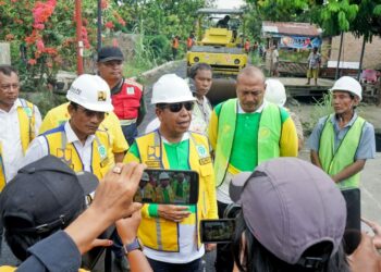 Tinjau Penanganan Long Segment Jalan Jurusan Rambung Merah - Karang Bangun, Bupati Simalungun : "Mari kita rawat dan jaga jalan ini".