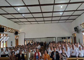 Bahaya Judi Online, Polres Pematangsiantar Sosialisasi di OPMB STT HKBP.