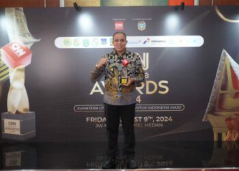 Pj. Bupati Langkat Faisal Hasrimy Terima Penghargaan Nasional : Bukti Kolaborasi "Bubur Pedas" Sukses Bangun Langkat.