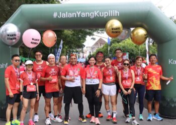 Kapolres Pematangsiantar Lepas Peserta Fun Run Gempita Kemerdekaan RI Ke 79.