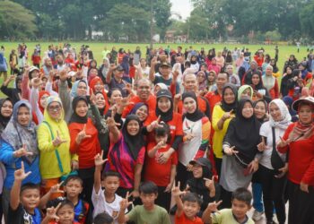 Pj. Bupati Langkat Faisal Hasrimy Resmikan Car Free Day : Membangkitkan Olahraga, Ekonomi & Semangat Menuju PON XXI 2024.