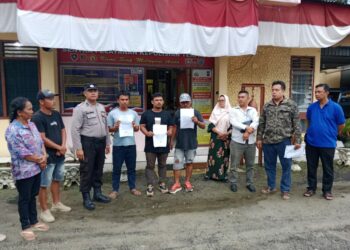 Polsek Bangun Sukses Mediasi Kasus Penganiayaan Supir Angkot : Kesepakatan Damai Melalui Restorative Justice.