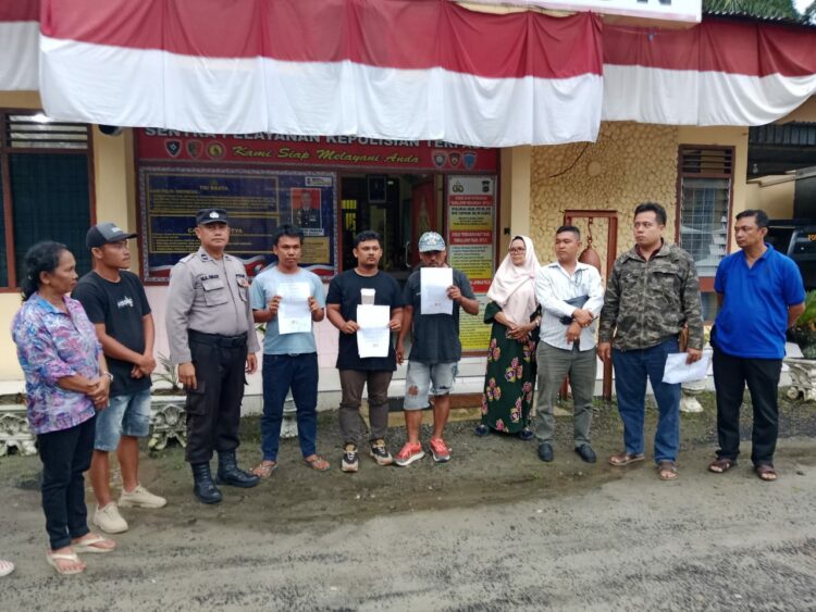 Polsek Bangun Sukses Mediasi Kasus Penganiayaan Supir Angkot : Kesepakatan Damai Melalui Restorative Justice.
