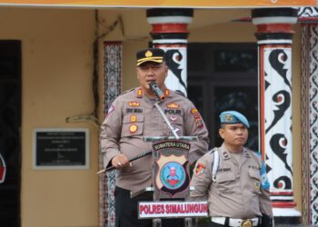 Kapolres Simalungun Pimpin Apel Pagi : Instruksi Tegas Untuk Meningkatkan Kinerja & Sinergitas di Lapangan.