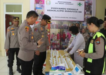 Berikan Contoh Kepada Anggota, Kapolres Langkat Ikut Tes Urine.