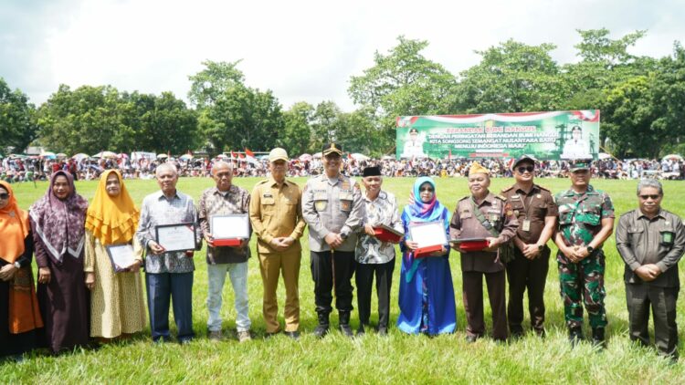 Pj. Bupati Langkat Diwakili Sekda Amril Hadiri BBH Ke - 77 : Songsong Semangat Nusantara Baru, Menuju Indonesia Maju.