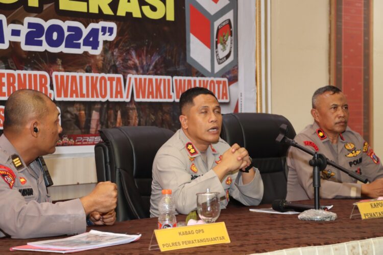 Pelatihan Pra Ops Mantap Praja Toaba 2024, Kapolres Pematangsiantar Petakan Daerah Rawan.