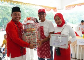 Pj Bupati Langkat Faisal Hasrimy Juara Dalam Lomba Masak Antar Forkopimda : Sambut HUT RI Ke - 79 Dengan Kebersamaan.