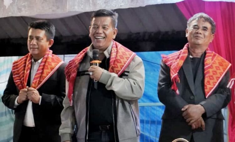 Bupati Simalungun Hadiri Pesta Budaya Kerja Tahunan di Kecamatan Dolok Silou.