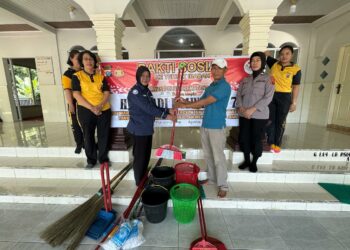 Sambut Hari Jadi Polwan Ke - 76, Polwan Polres Pematangsiantar Gelar Bakti Sosial & Bakti Religi.