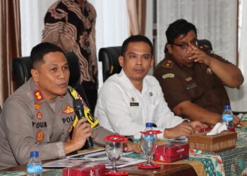 Matangkan Kesiapan Penyelenggaraan PON XXI Tahun 2024, Kapolres Pematangsiantar Hadiri Rakor.