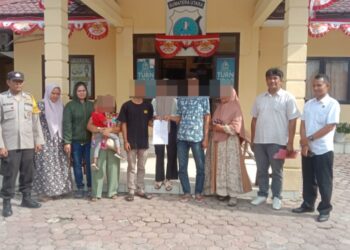 Perkara Penganiayaan Berakhir Di Tangan Bhabinkamtibmas Polsek Siantar Timur.