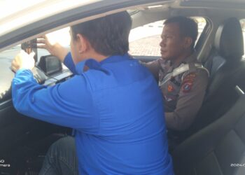 Ops Hatra Toba 2024, Sat Lantas Polres Siantar Pasang Device K4I.