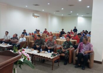 Polres Pematangsiantar Hadiri Rakor Pendaftaran Bakal Paslon Walikota & Wakil Walikota Pematangsiantar Tahun 2024.