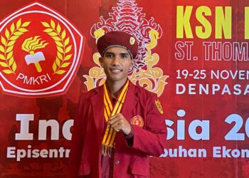 Maruli Tua Sihombing Ketua Terpilih Presidium PMKRI Cabang Pematangsiantar Masa Bakti 2024 - 2026.