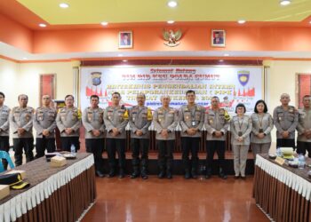 Bimtek PIPK , Polres Pematangsiantar Terima Kunker Bid keu Polda Sumut.