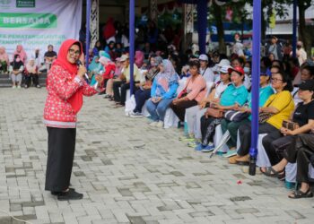 Wali Kota dr. Susanti Hadiri Kegiatan Skrining Penyakit Tidak Menular (PTM) & Skrining Tuberkulosis Bagi Masyarakat Kota Pematangsiantar.