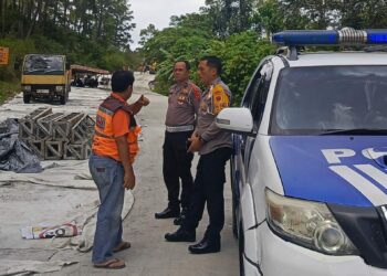 Polres Simalungun Siap Amankan Jalur Balap Sepeda PON XXI & Kirab Api PON di Sumut.