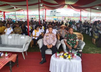 Kapolsek Bangun Hadiri Pasar Tani dan Bazar Pangan Simalungun 2024 : Dorong Ekonomi Lokal & Kesejahteraan Petani.