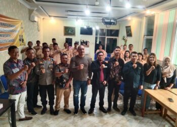 Kapolsek Bangun Resor Simalungun Hadiri Penguatan Kapasitas Panwas di Pilkada 2024.