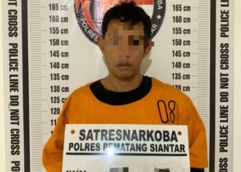 Polres Pematangsiantar Tangkap Pemilik 1,43 Gram Sabu.