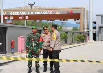 Kapolres Pematangsiantar Hadiri Peresmian Jalan Tol Trans Sumatera Ruas Tebing Tinggi - Serbelawan - Sinaksak.