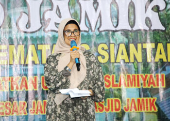 Wali Kota dr. Susanti Hadiri Kegiatan Peringatan Maulid Nabi Muhammad SAW 1446 H, di Masjid Jamik Pematangsiantar.